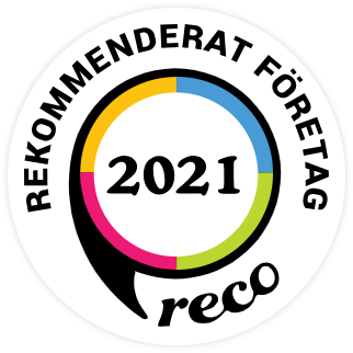 Reco rekommenderat företag 2021